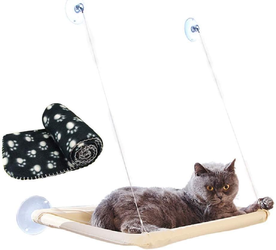 SunnySeat Window Cat Hammock + Blanket