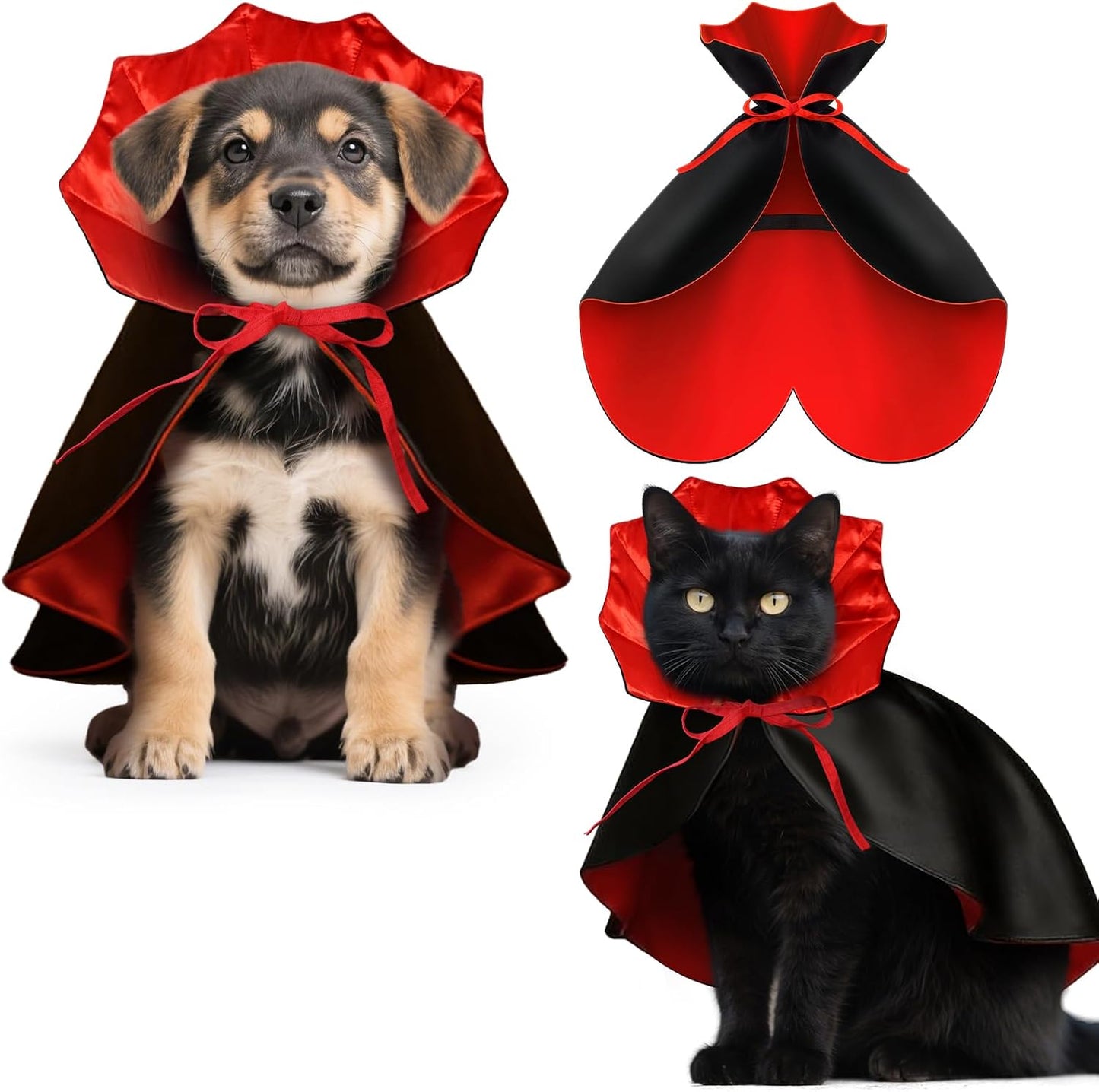 Vampire Cape Halloween Pet Costume