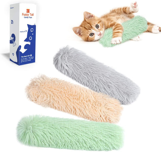 Kick & Crinkle Catnip Pillows - 3 Pack