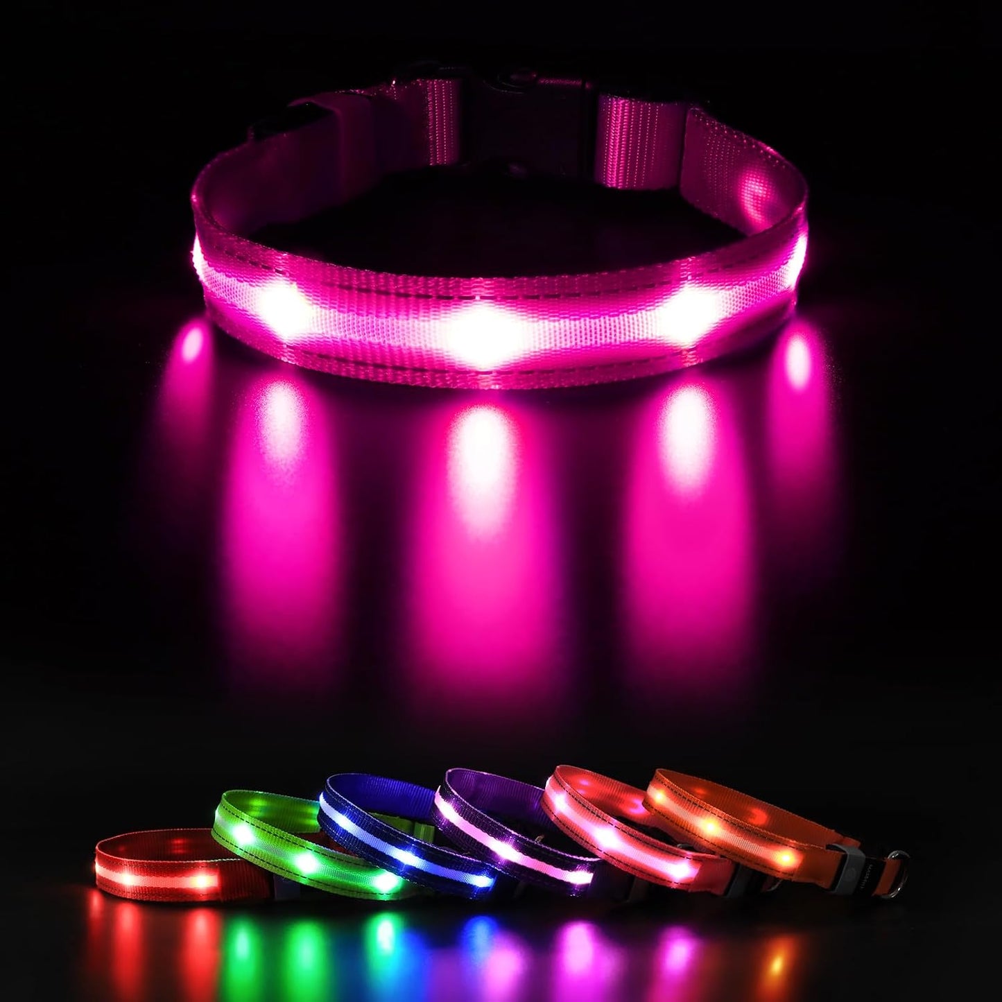 StarLight Waterproof LED Dog Collar