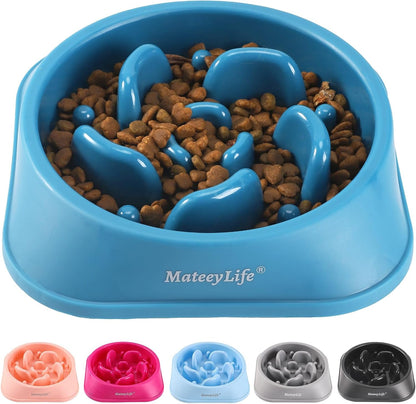 Anti-Gulp Puzzle Slow Feeder Bowl