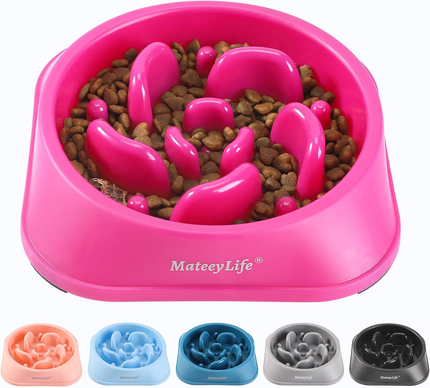 Anti-Gulp Puzzle Slow Feeder Bowl