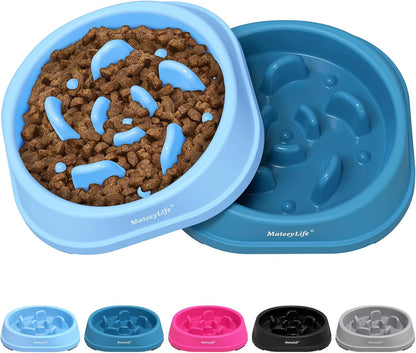 Anti-Gulp Puzzle Slow Feeder Bowl