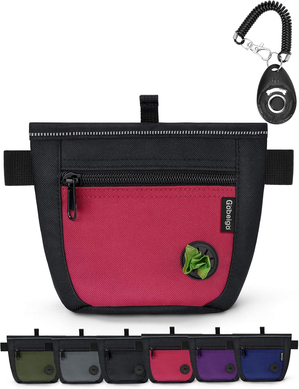 Trainer’s Treat Pouch with Clicker
