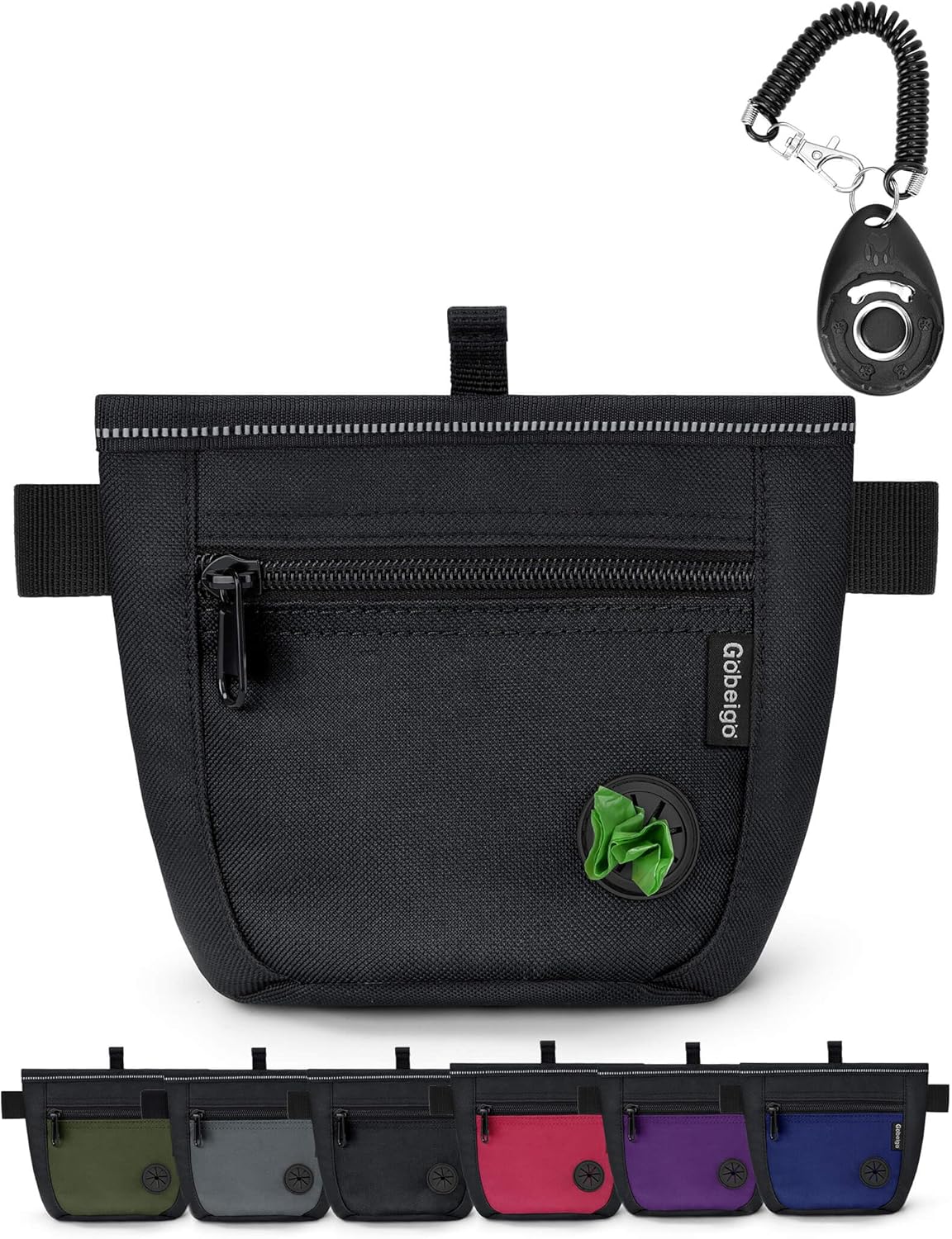 Trainer’s Treat Pouch with Clicker