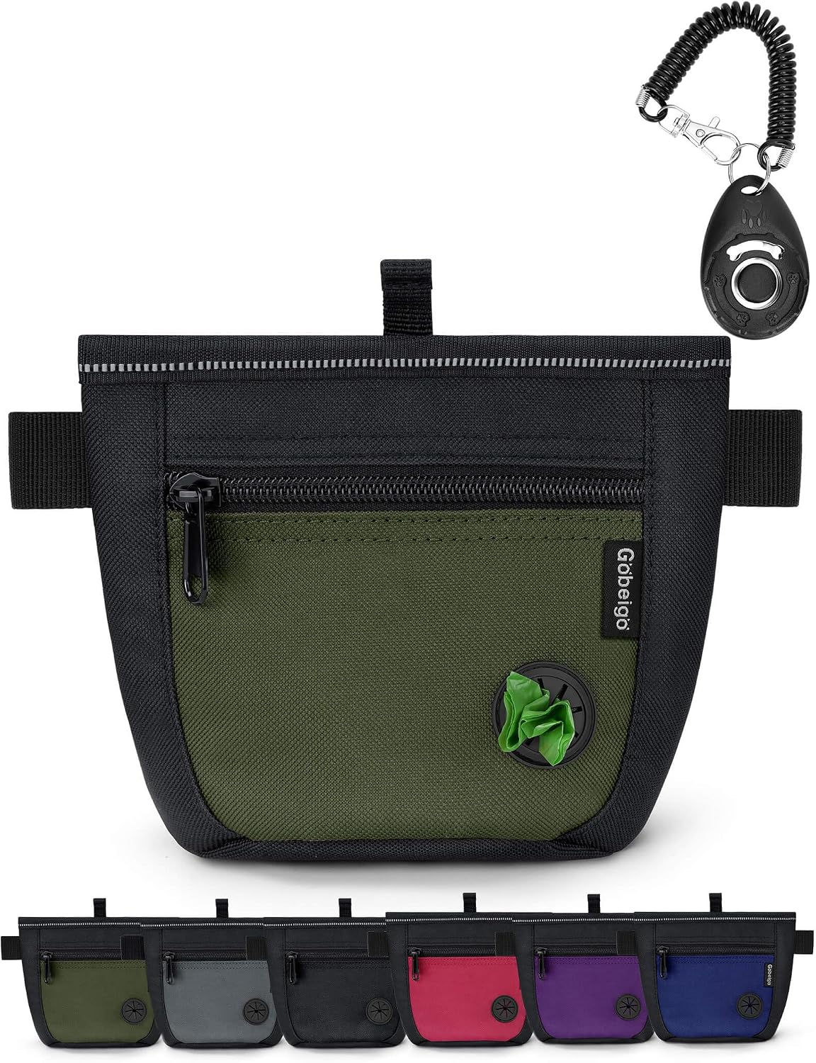 Trainer’s Treat Pouch with Clicker