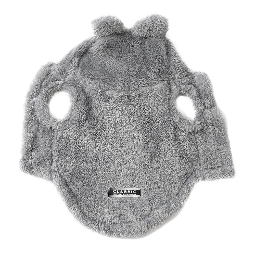 Soft Fleece Dog Hoodie Jacket