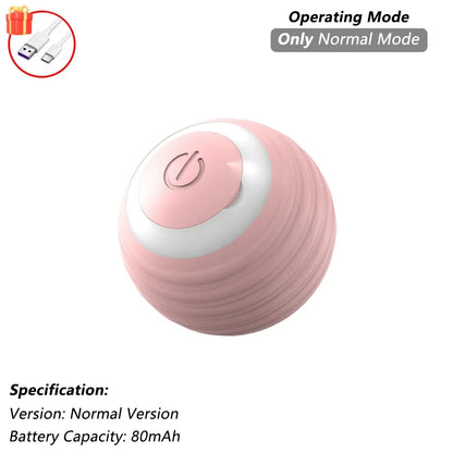 CHUS PET STORE™ Smart Rolling Cat Ball with Teaser Tail