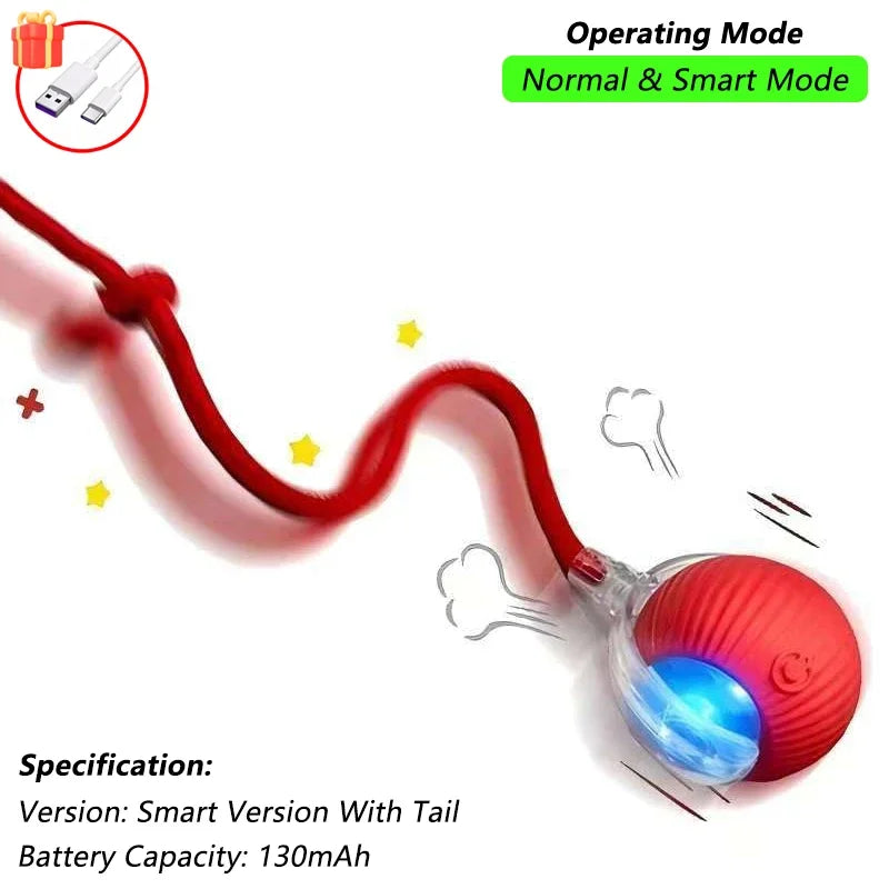 CHUS PET STORE™ Gravity Bounce Smart Pet Ball