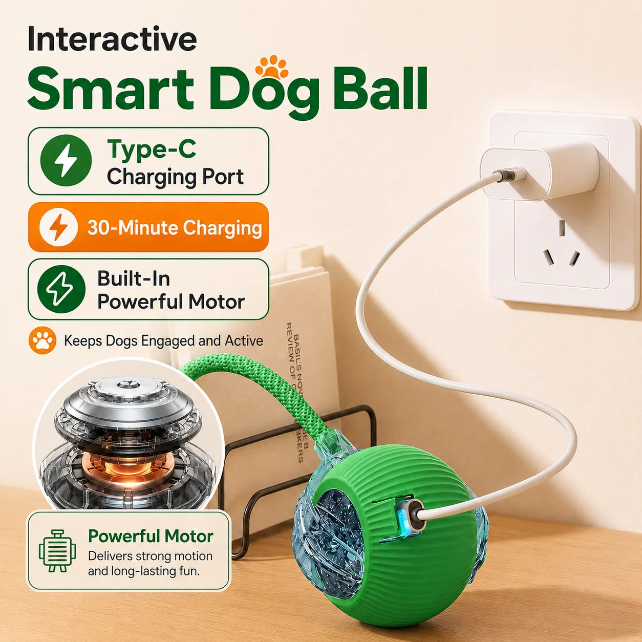 CHUS PET STORE Ball Launcher