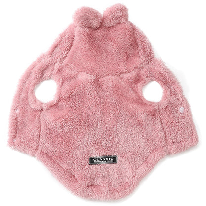 Rabbit Ears Warm Plush Dog Coat