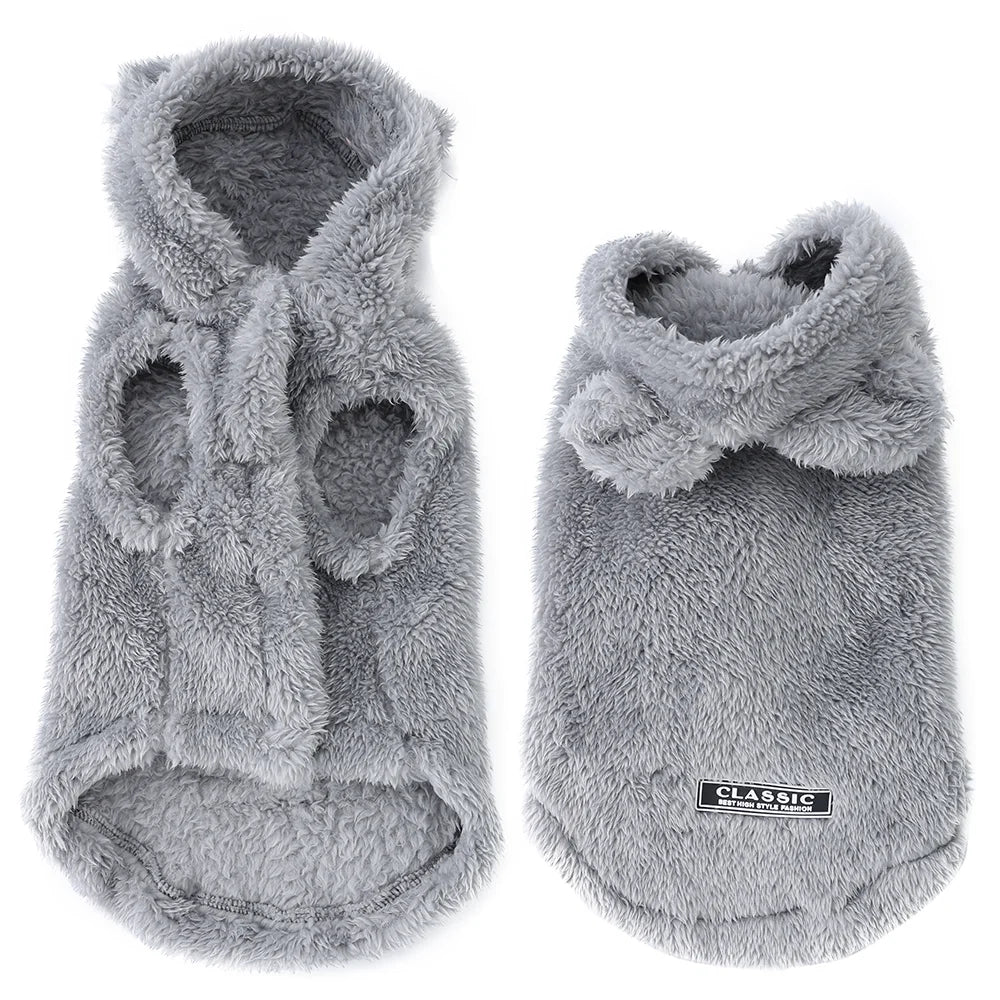 Rabbit Ears Warm Plush Dog Coat