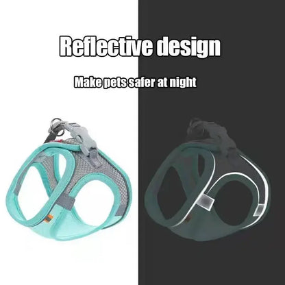 Reflective Adjustable Pet Harness Vest