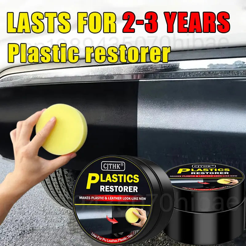 CHUS PET STORE™ Back to Black Plastic Trim Restorer