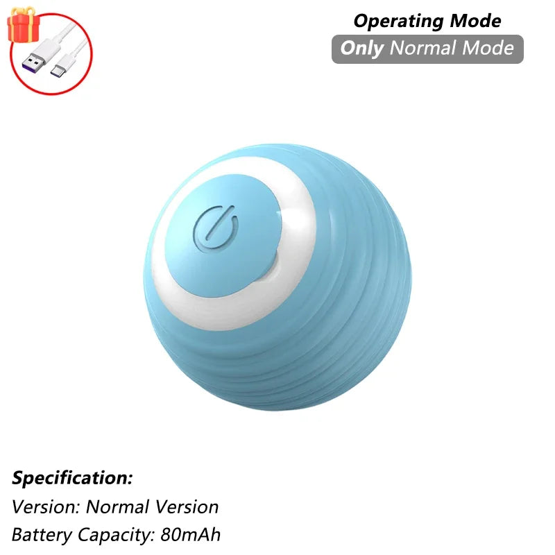 CHUS PET STORE™ Smart Rolling Cat Ball with Teaser Tail
